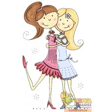Штампик "Best Friends" 