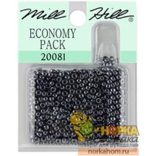 Economy Jet Glass Beads 20081