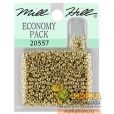 Economy Gold Glass Beads 20557 