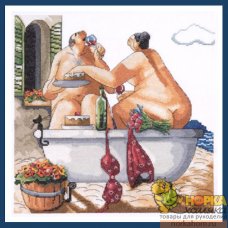 Couple Bathing