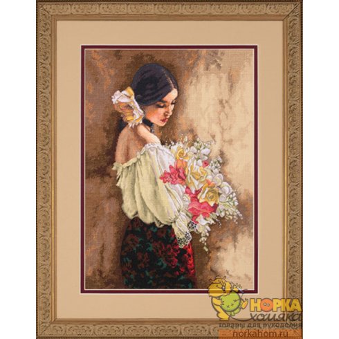 Woman With Bouquet Woman With Bouquet