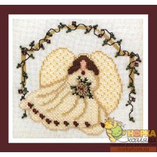 Golden Garnet Angel