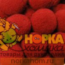 Помпоны красные 