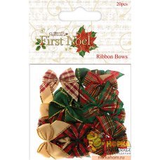 Набор бантов "First Noel" 