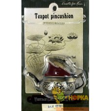 Игольница "Чайник". Старинная бронза